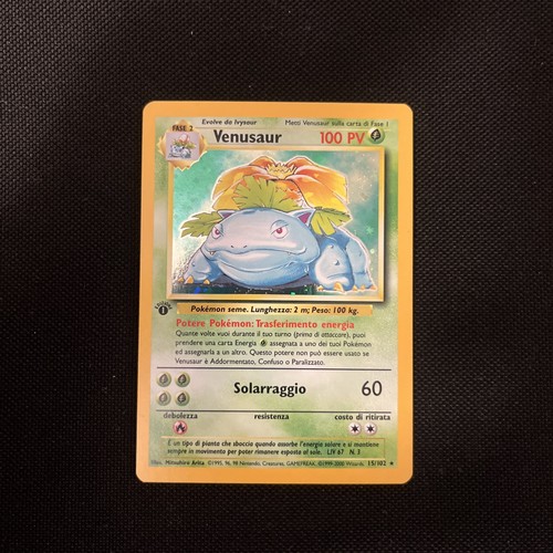 Pokemon venusaur holo rara - venusaur,