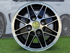 4X 15 Inch 4X130 Nero Lucido Cosmic Oldschool Stile Ruote Per : Lancia