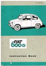 FIAT 600D BERLINA MANUALE