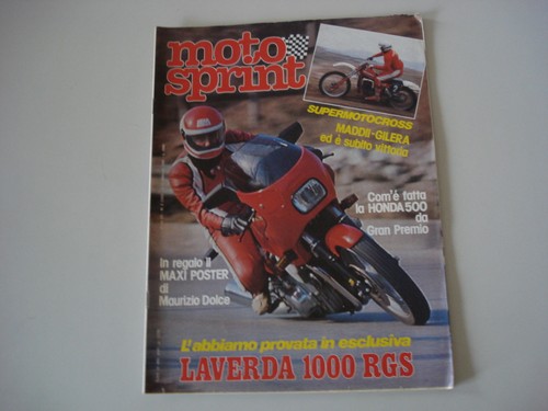 Motosprint 1982 laverda 1000 - 5/1982,