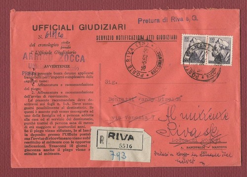 Atti giudiziari riva a - da,