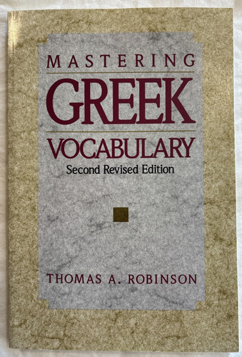 Mastering greek vocabulary - mastering,