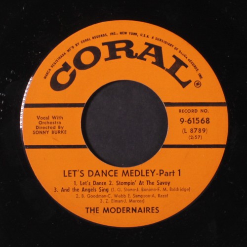 Modernaires let dance - let's,