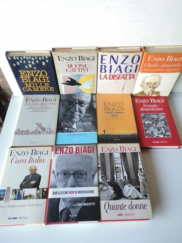 Lotto libri enzo biagi - 11,