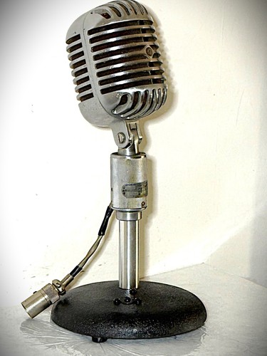 Microfono dinamico vintage