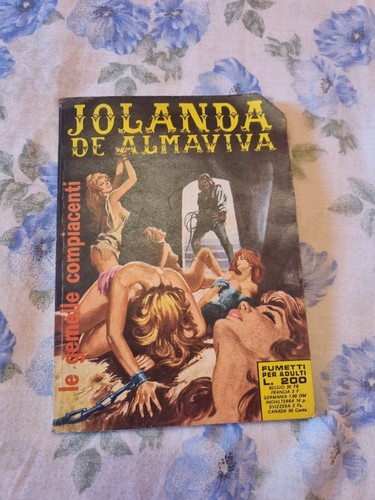 Fumetto vintage serie jolanda - fumetto,