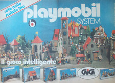 Pubblicità Advertising Werbung Italian 1978 PLAYMOBIL SYSTEM VILLAGGIO GIG .