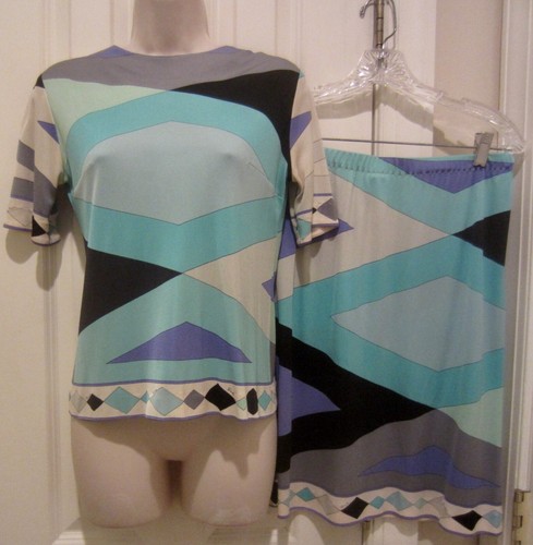 Vintage emilio pucci blu - blu, viola