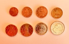 NUOVA SERIE COMPLETA  8 MONETE