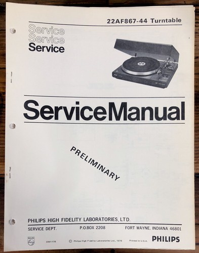 Philips 867 22af867 44 - philips, af
