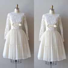 Abito da sposa vintage maniche