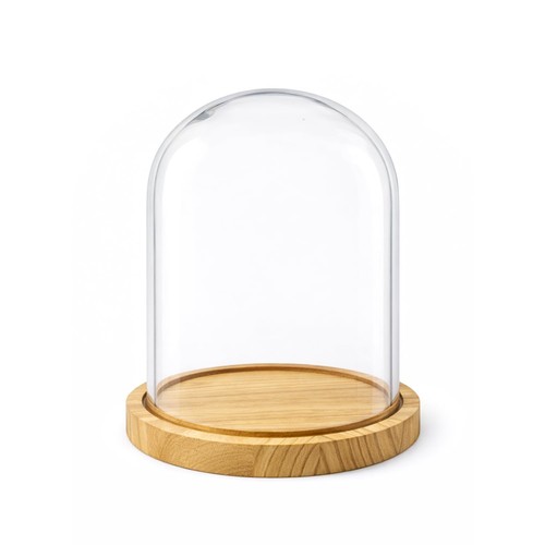 Campana vetro con - vetro, base