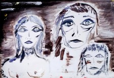 Quadro surrealista olio su tela contemporaneo qualità del dipinto ottima!!