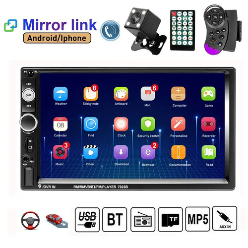 Autoradio doppio din mp5 - 7",