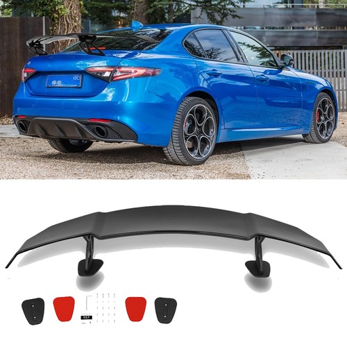 Gloss black rear trunk - black,