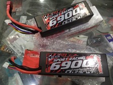 batterie Sport Racing Lipo corally 3s. 11.1v  6900mha 60c