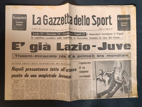 Rivista gazzetta dello - la,