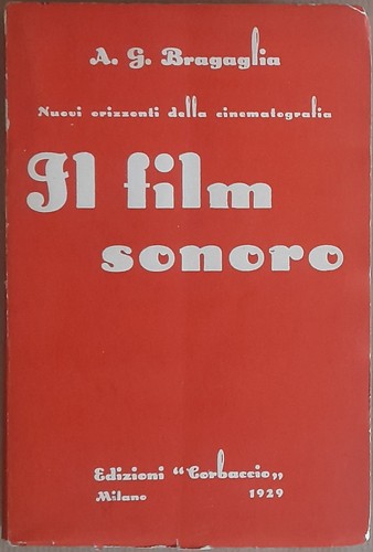 Bragaglia film sonoro - -,
