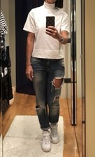 Jeans Zara strappati tg S