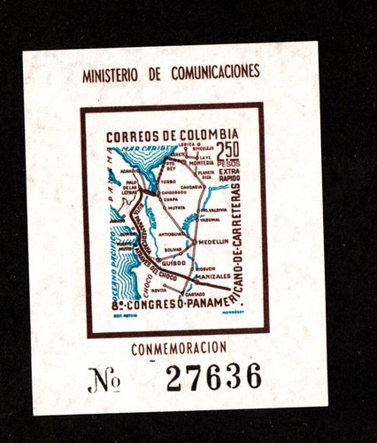 Colombia c372 emissione - colombia, nh