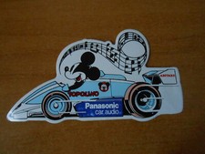 adesivo sticker-walt disney TOPOLINO PANASONIC CAR AUDIO-cm.9,5x15,5