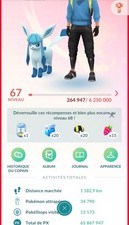 @.c.c. PoGo lv67 : 8 legends +