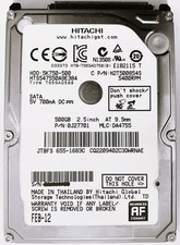 Hitachi (HGST) 500 GB SATA