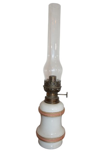 Antica lampada porcellana - lampada,