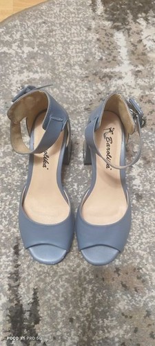 Tacchi donna ecopelle marina