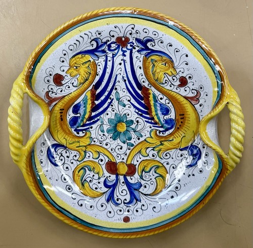 Piatto ceramica deruta - ceramica,