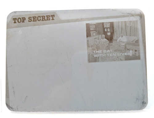 Original print plate ufo - original,