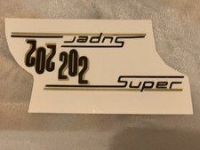 Gilera Giubileo 202 Super Coppia Adesivi