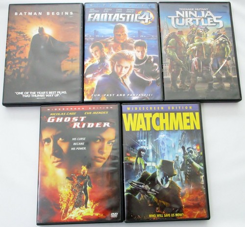 Superhero dvd lot - superhero,
