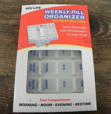 Portapillole SETTIMANALE o