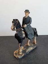 Elastolin Lineol Durso Regina Guglielmina a cavallo Gerte Olanda massa