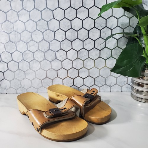 Zoccoli sandali donna vintage