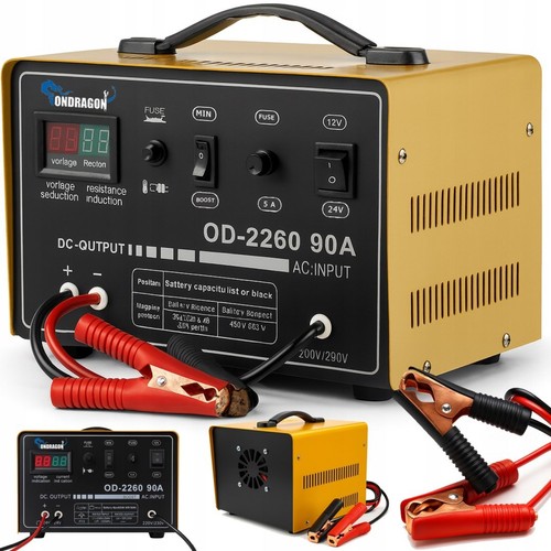 Caricabatterie 12v 24v 90a - 24v,