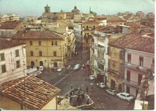 Velletri (Roma) Piazza Mazzini vista dall'alto e Via Dante Veroni, Lot 2 cart.