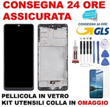 DISPLAY LCD incell FRAME SAMSUNG GALAXY A42 5G 2020 SM-A426 TOUCH SCREEN NERO