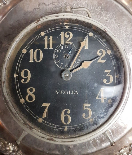 Antique vintage 1920s alarm - antique,