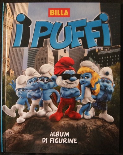 Album figurine puffi - di,