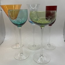 5 VINTAGE CELLINI BLOWN