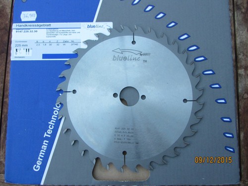 Lama circolare widia 225 x - circolare, hm/widia