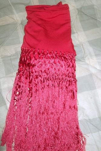 Stola scialle seta - di, fucsia