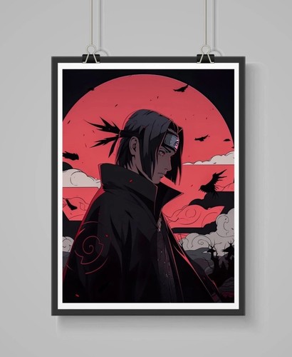 Poster artistico itachi - artistico,
