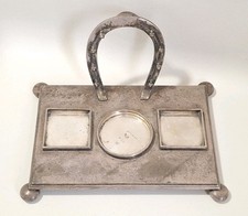  Calamaio antico con ferro di