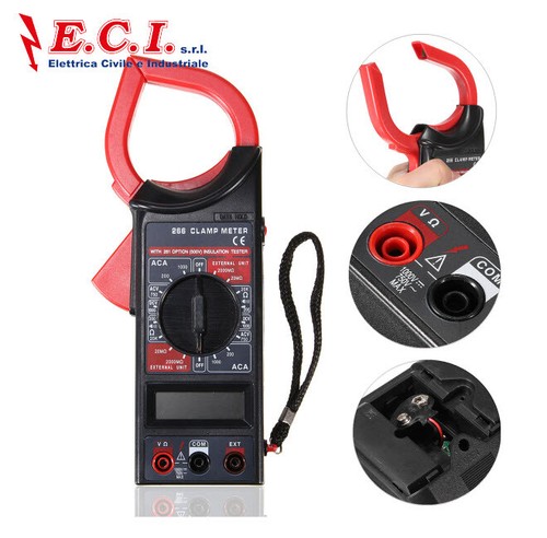 Dt266 pinza amperometrica - ,