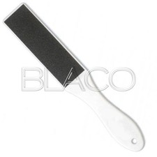 RASPA ABRASIVA ELOI PODORAPE TRASPARENTE LAVABILE DUE GRANE ESTETISTA 