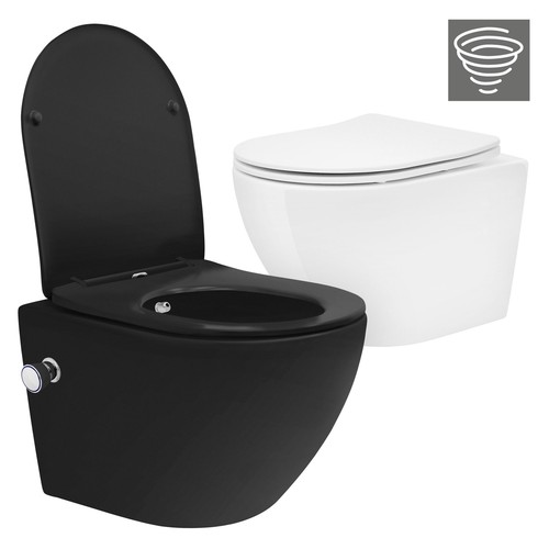 Toilette parete in - toilette, a