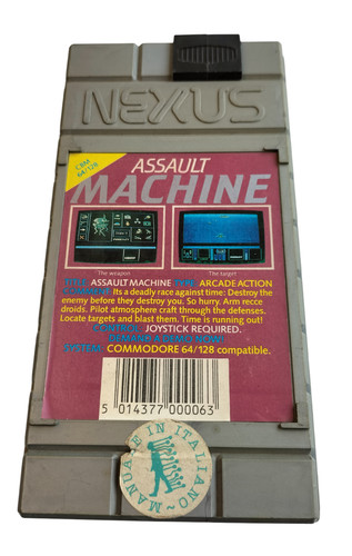 Assault machine commodore - assault,